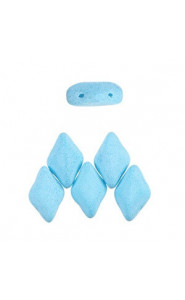 Matubo GemDuo Beads 8x5mm Bondeli - Matt blue raspberry